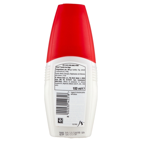Autan Family Care Vapo Insetto Repellente e Antizanzare, 100ml